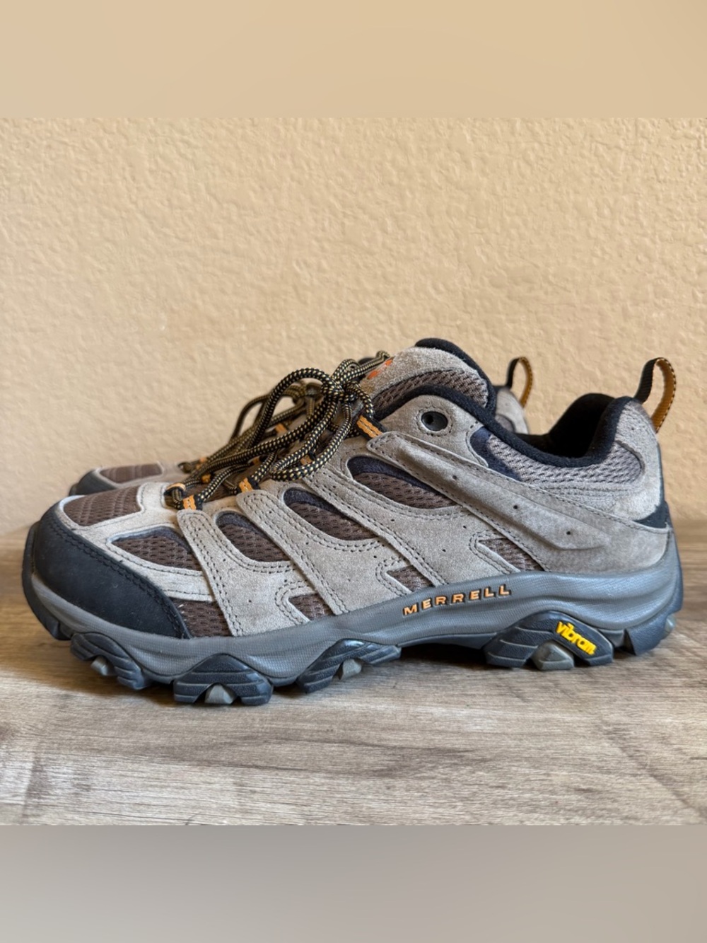 Merrell Men's Moab Hiking Shoes Mens 11 Vibram Soles - Picture 3 of 10